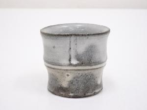 萩焼　竹形蓋置